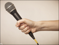 Reporter microfoon